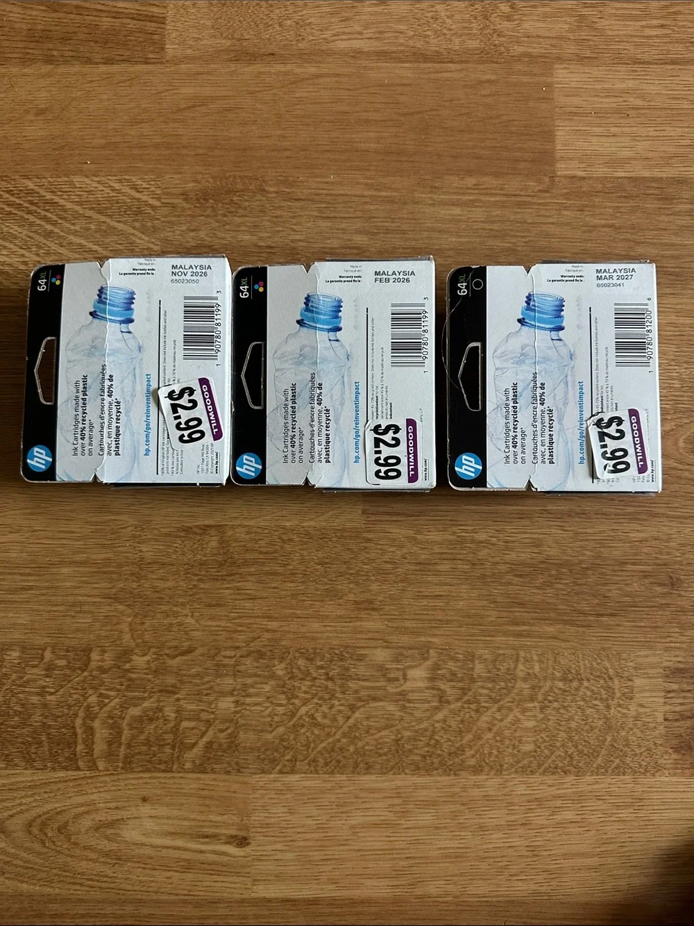 ⭐️ BRAND NEW ⭐️ HP Ink 61 XL Black & Color